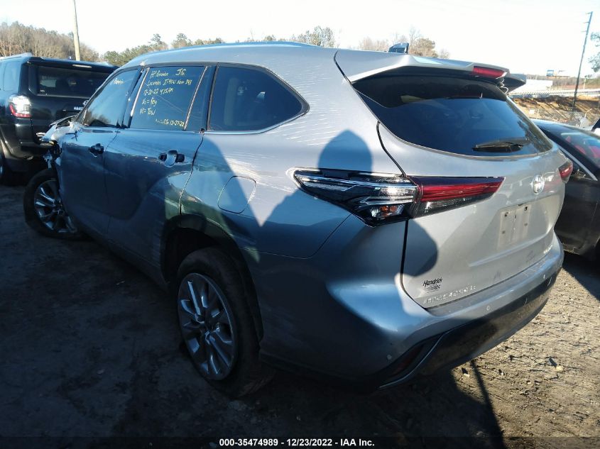 2020 TOYOTA HIGHLANDER LIMITED VIN: 5TDYZRAH2LS012430