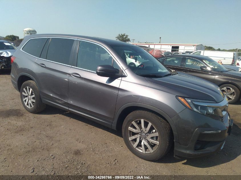 2021 HONDA PILOT EX-L VIN: 5FNYF6H57MB013467