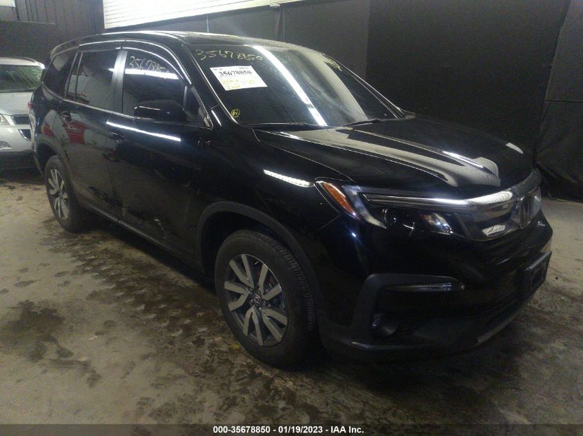 2021 HONDA PILOT EX-L VIN: 5FNYF6H59MB070169