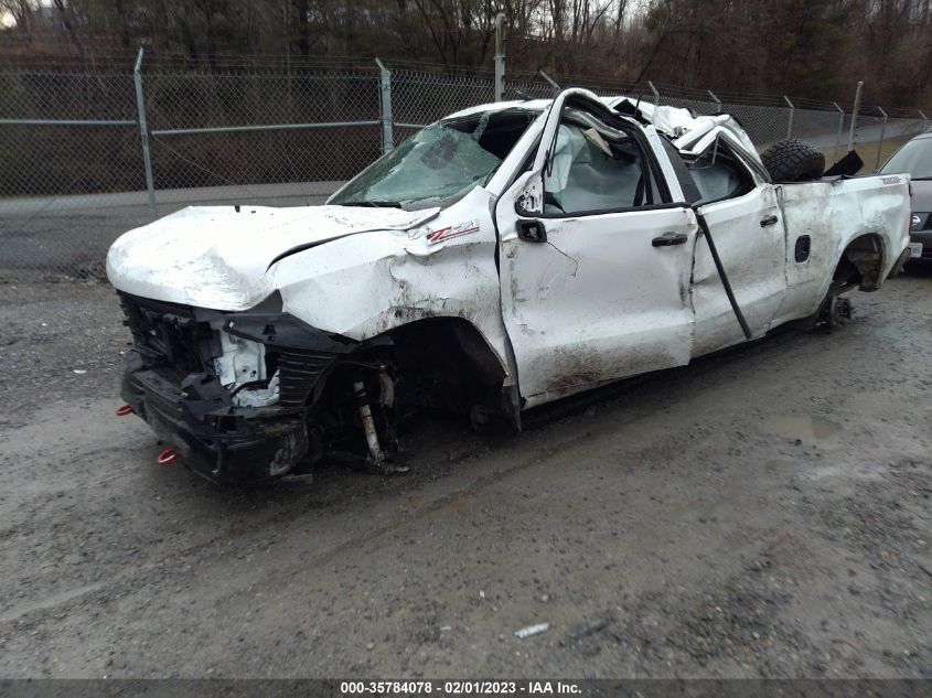 2022 CHEVROLET SILVERADO 1500 LT TRAIL BOSS VIN: 3GCUDFED8NG670645