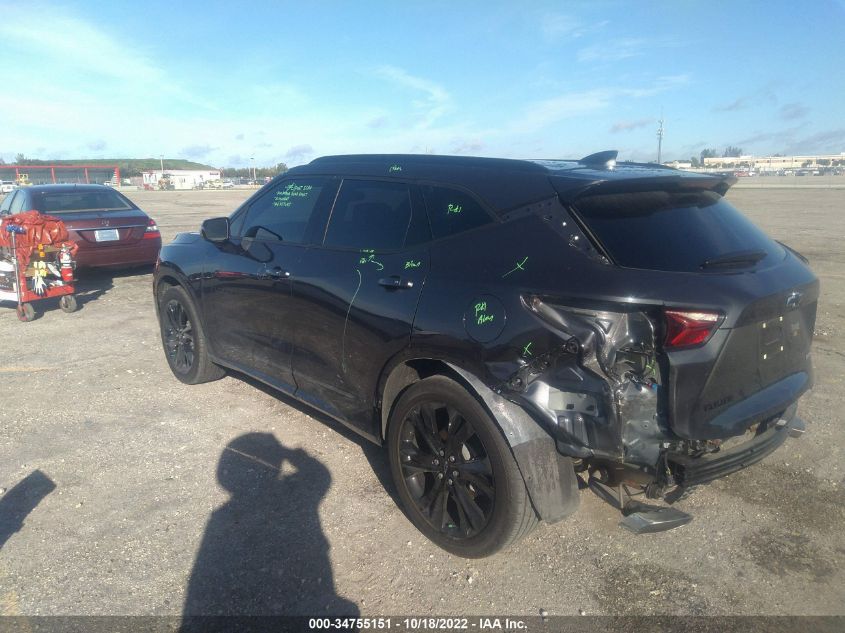 2021 CHEVROLET BLAZER RS VIN: 3GNKBERSXMS526162