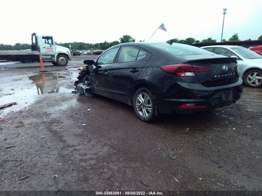 2020 HYUNDAI ELANTRA SEL VIN: KMHD84LF5LU007486