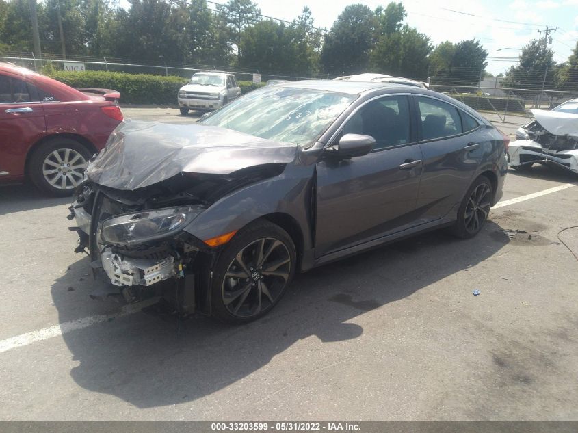 2021 HONDA CIVIC SEDAN SPORT VIN: 2HGFC2F8XMH523684