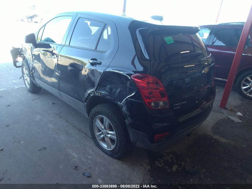 2021 CHEVROLET TRAX LS VIN: KL7CJNSB3MB302900