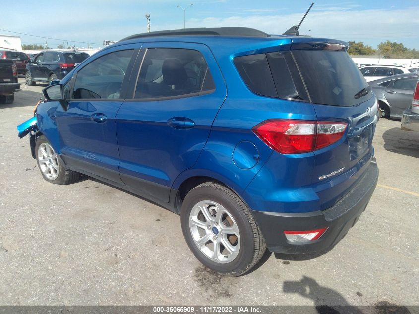 2021 FORD ECOSPORT SE VIN: MAJ3S2GE5MC438771