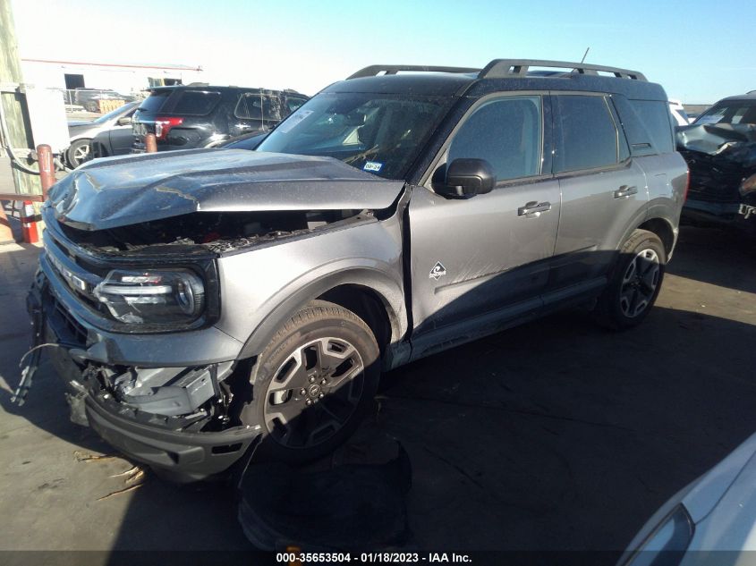 2022 FORD BRONCO SPORT OUTER BANKS VIN: 3FMCR9C62NRD94739