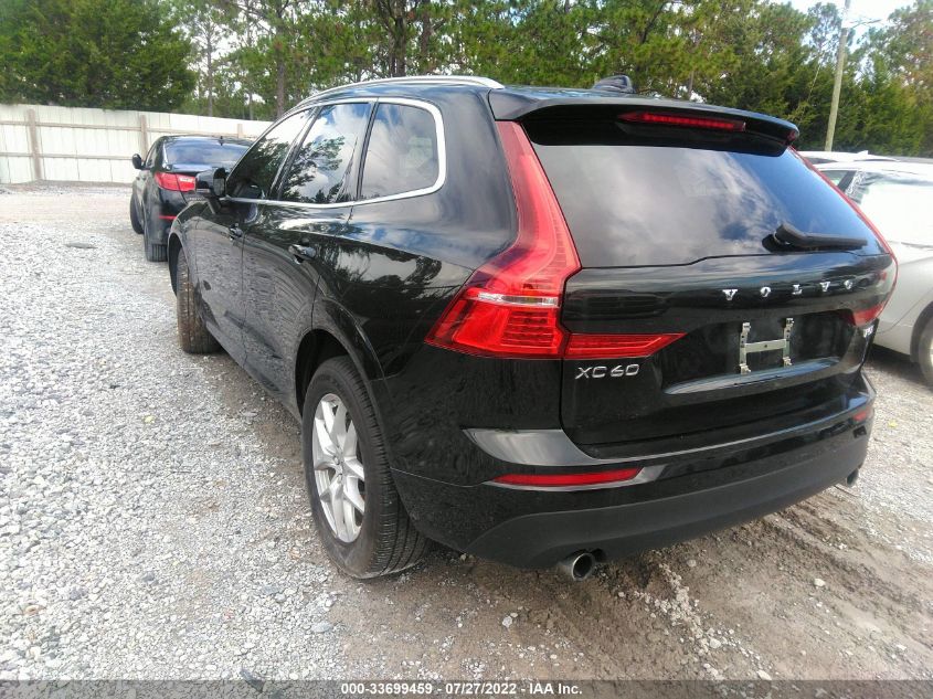 2020 VOLVO XC60 MOMENTUM VIN: YV4102RK3L1525036