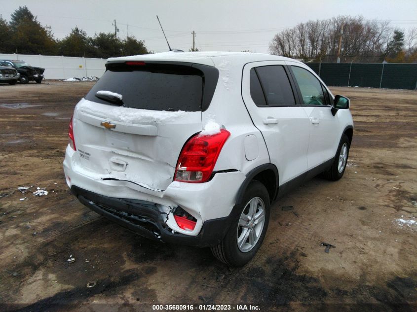 2022 CHEVROLET TRAX LS VIN: KL7CJNSMXNB549432