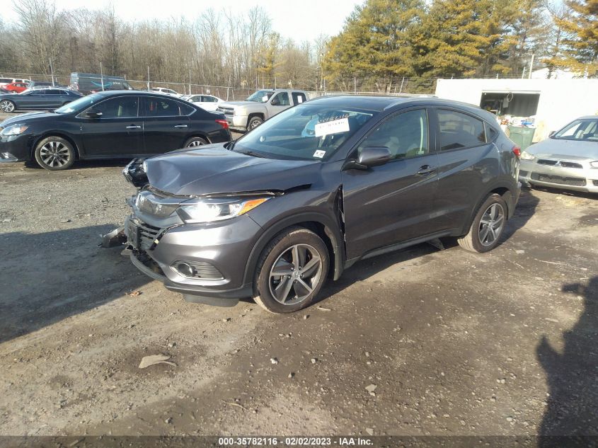 2022 HONDA HR-V EX VIN: 3CZRU6H50NM775380