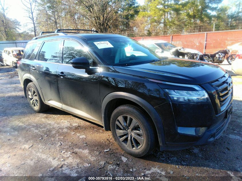 2022 NISSAN PATHFINDER SV VIN: 5N1DR3BA0NC233697
