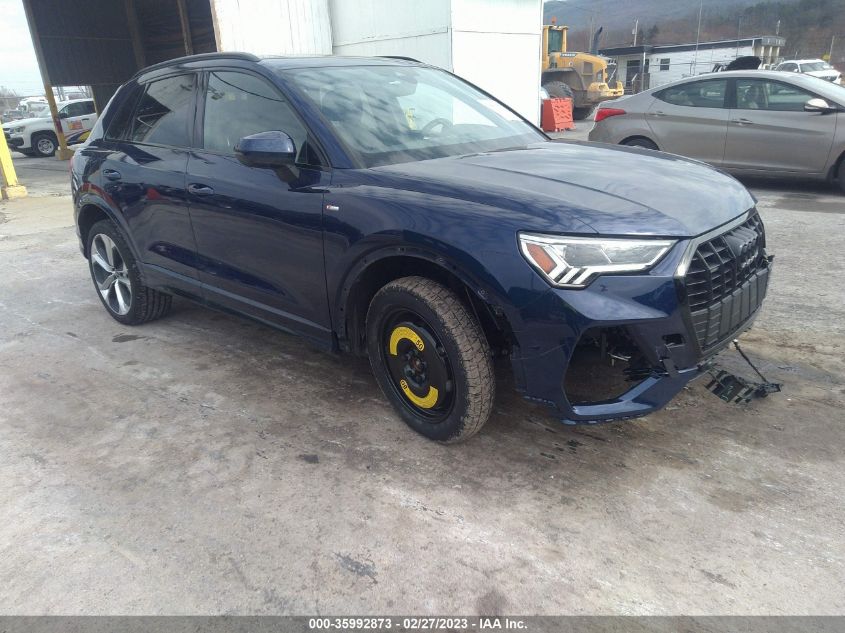 2022 AUDI Q3 S LINE PREMIUM PLUS VIN: WA1EEDF39N1110153