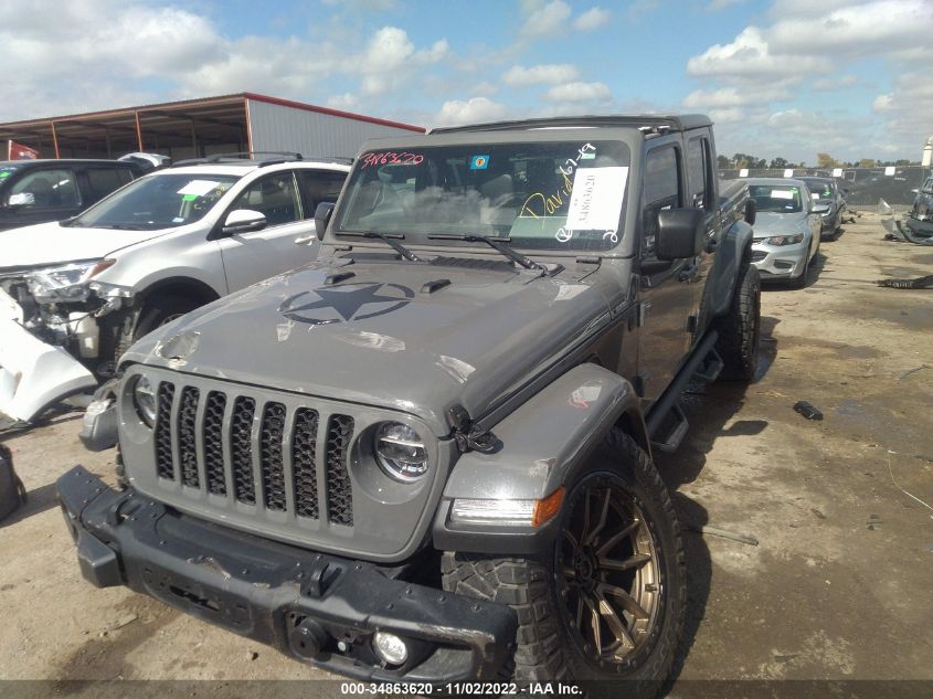 2021 JEEP GLADIATOR FREEDOM VIN: 1C6HJTAG6ML578077