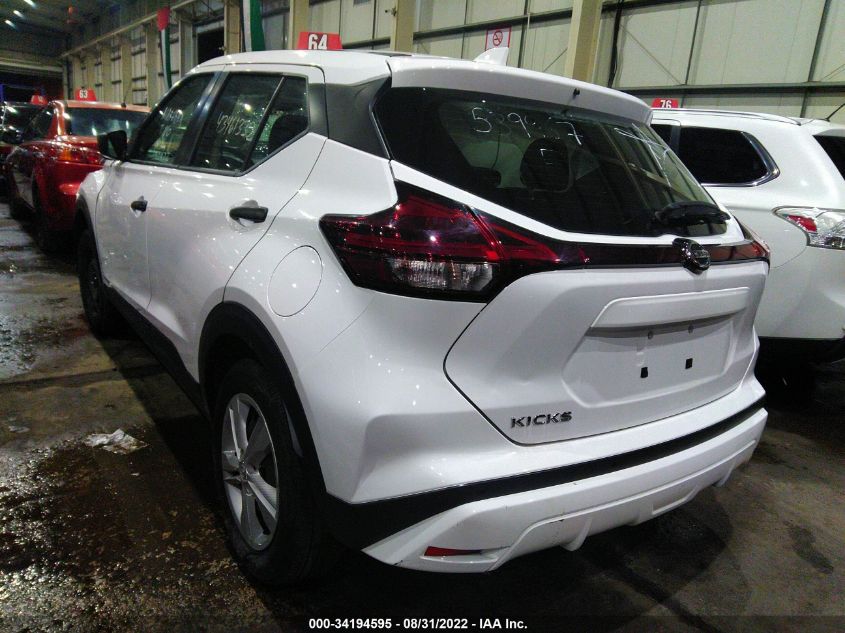 2021 NISSAN KICKS S VIN: 001CP5BV7ML539967