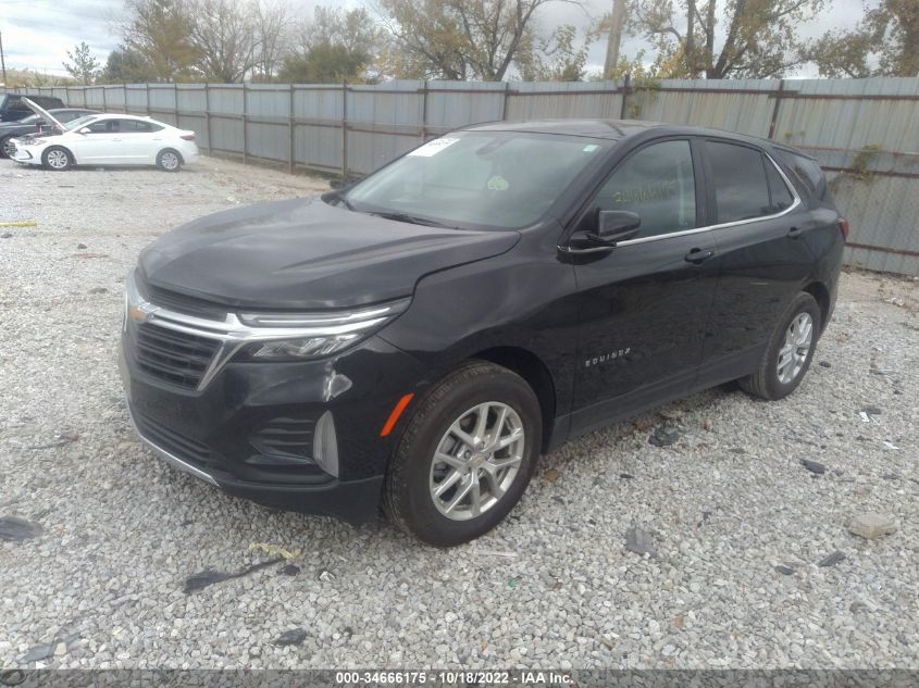 2022 CHEVROLET EQUINOX LT VIN: 3GNAXKEV8NL177297