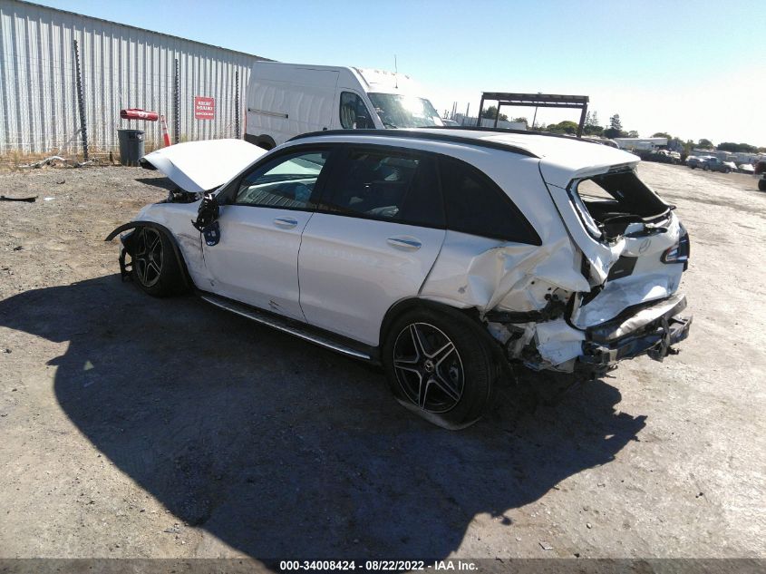 2022 MERCEDES-BENZ GLC GLC 300 VIN: W1N0G8EB2NV334716