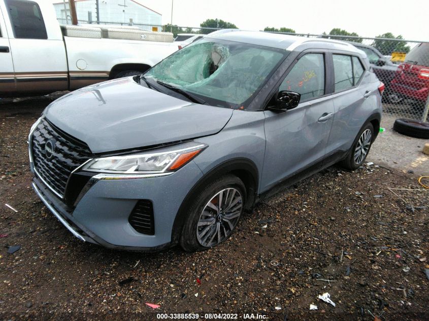 2022 NISSAN KICKS SV VIN: 3N1CP5CV6NL499669