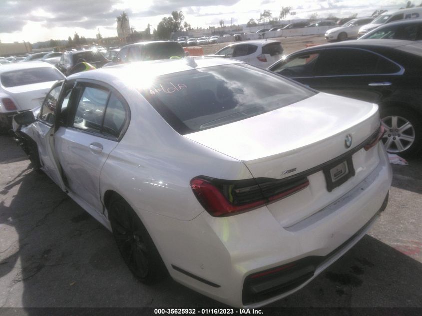 2021 BMW 7 SERIES 750I XDRIVE VIN: WBA7U2C03MCG15866