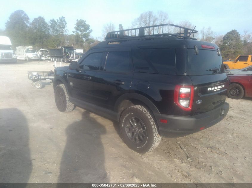 2022 FORD BRONCO SPORT BIG BEND VIN: 3FMCR9B6XNRE19467