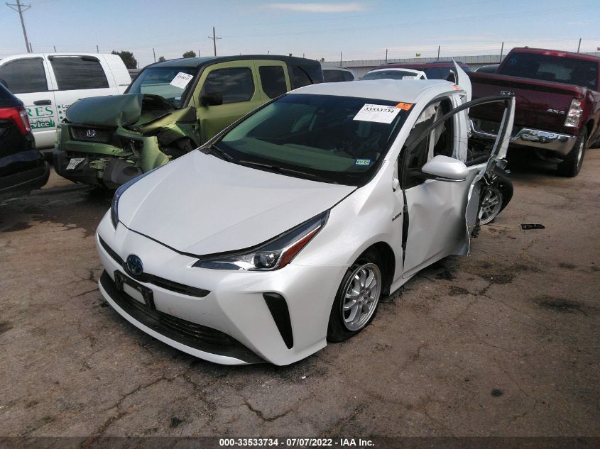 2022 TOYOTA PRIUS L VIN: JTDKAMFU6N3162518