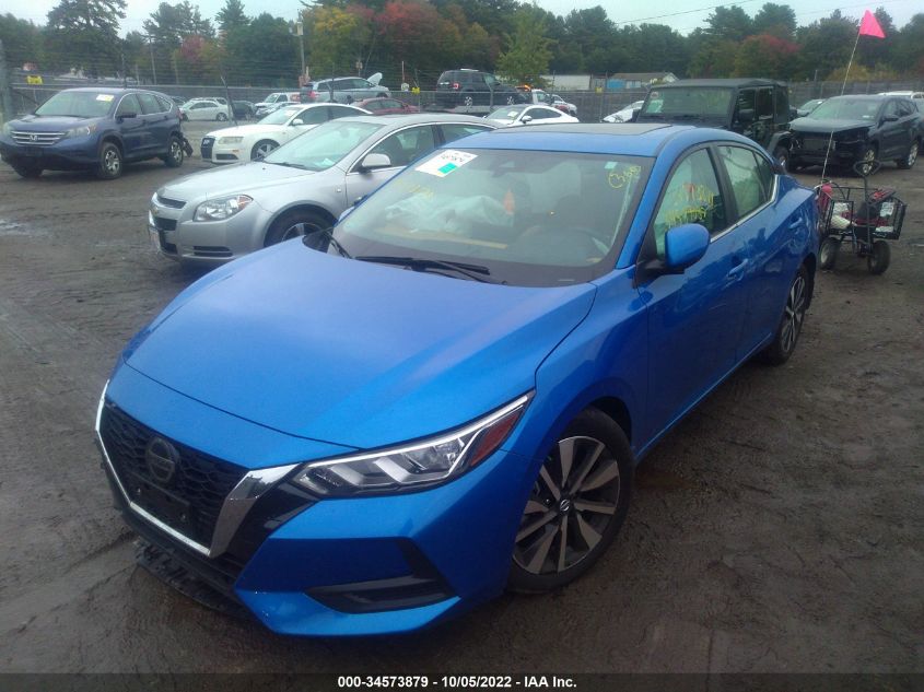 2021 NISSAN SENTRA SV VIN: 3N1AB8CV4MY260209