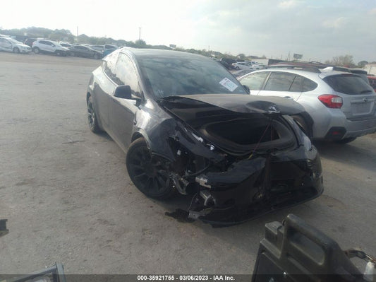 2022 TESLA MODEL Y LONG RANGE VIN: 7SAYGDEE5NF535900