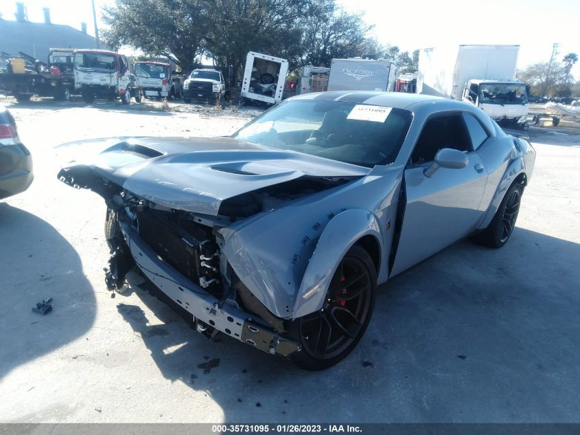 2022 DODGE CHALLENGER R/T SCAT PACK WIDEBODY VIN: 2C3CDZFJ0NH230361