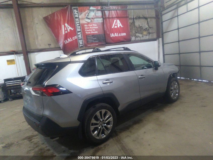 2021 TOYOTA RAV4 XLE PREMIUM VIN: 2T3A1RFV0MW225528