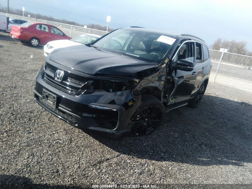 2022 HONDA PILOT SPECIAL EDITION VIN: 5FNYF6H2XNB024633