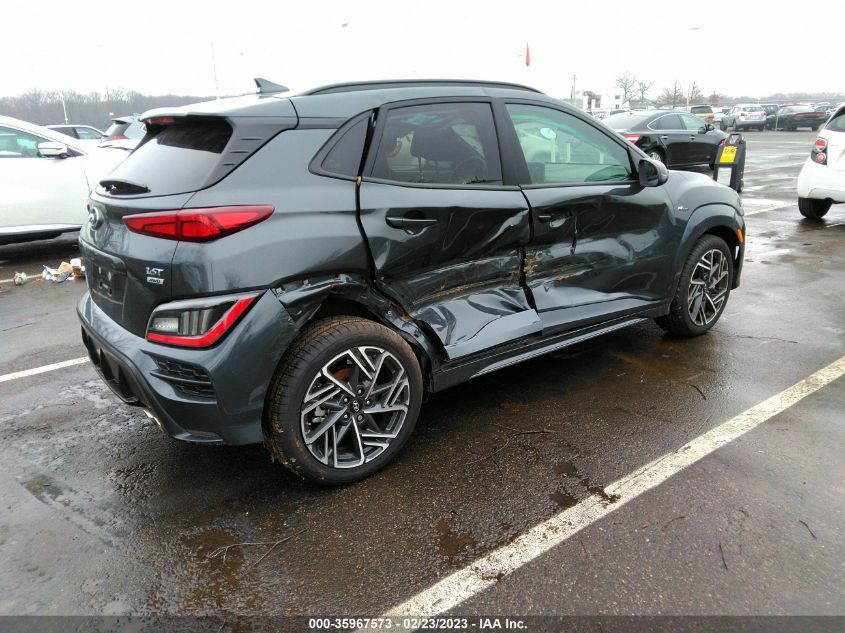 2022 HYUNDAI KONA N LINE VIN: KM8K3CA30NU839247