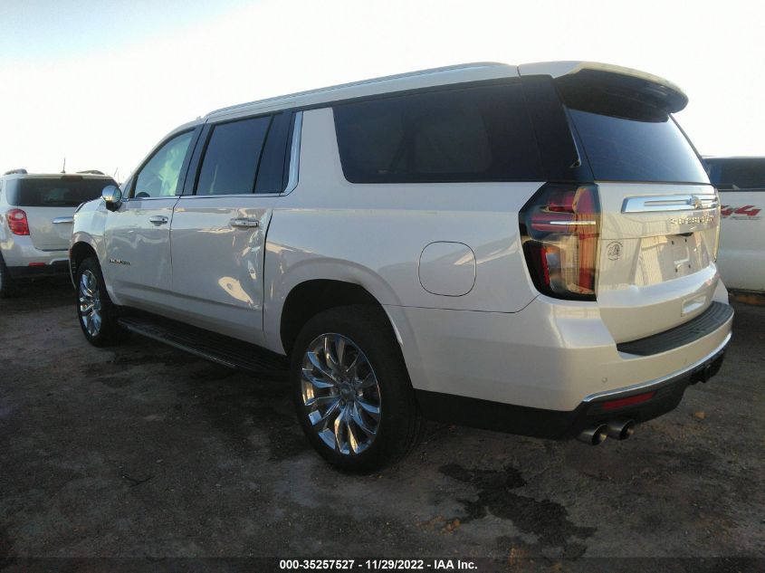 2021 CHEVROLET SUBURBAN HIGH COUNTRY VIN: 1GNSKGKL8MR395556