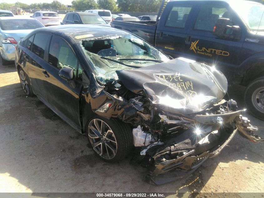 2022 TOYOTA COROLLA SE/SE NIGHTSHADE/APEX SE VIN: JTDS4MCE7NJ091393