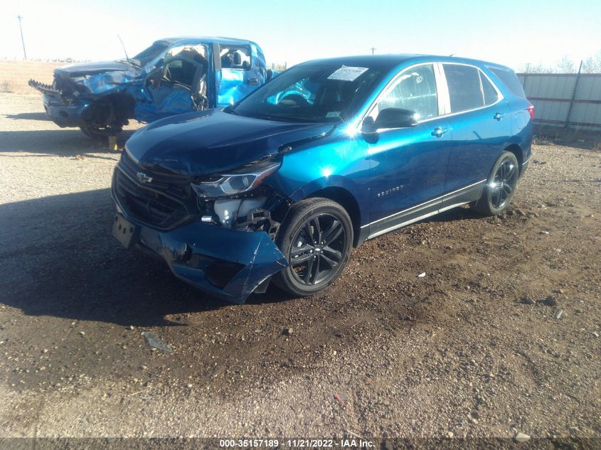 2021 CHEVROLET EQUINOX LT VIN: 2GNAXKEV9M6128001