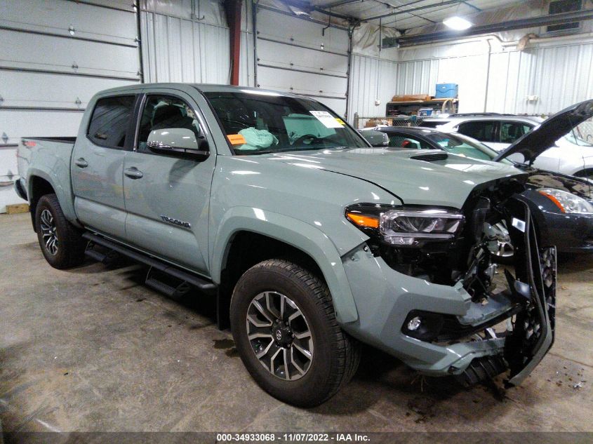 2022 TOYOTA TACOMA 4WD SR/SR5/TRD SPORT VIN: 3TYCZ5AN7NT082148