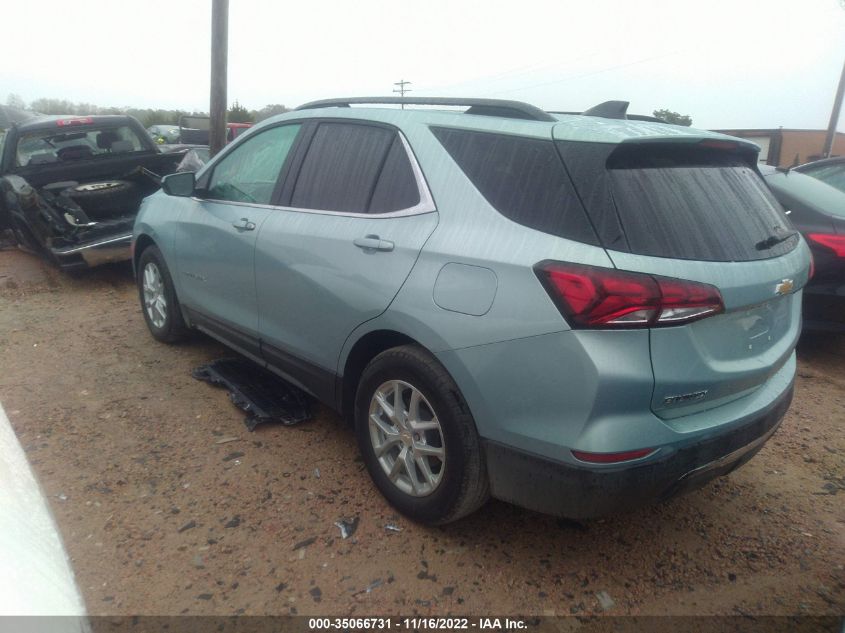 2022 CHEVROLET EQUINOX LT VIN: 2GNAXKEVXN6141146