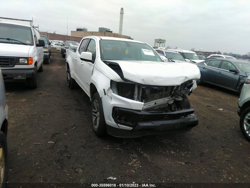 2021 CHEVROLET COLORADO 4WD WORK TRUCK VIN: 1GCGTBEN2M1192916