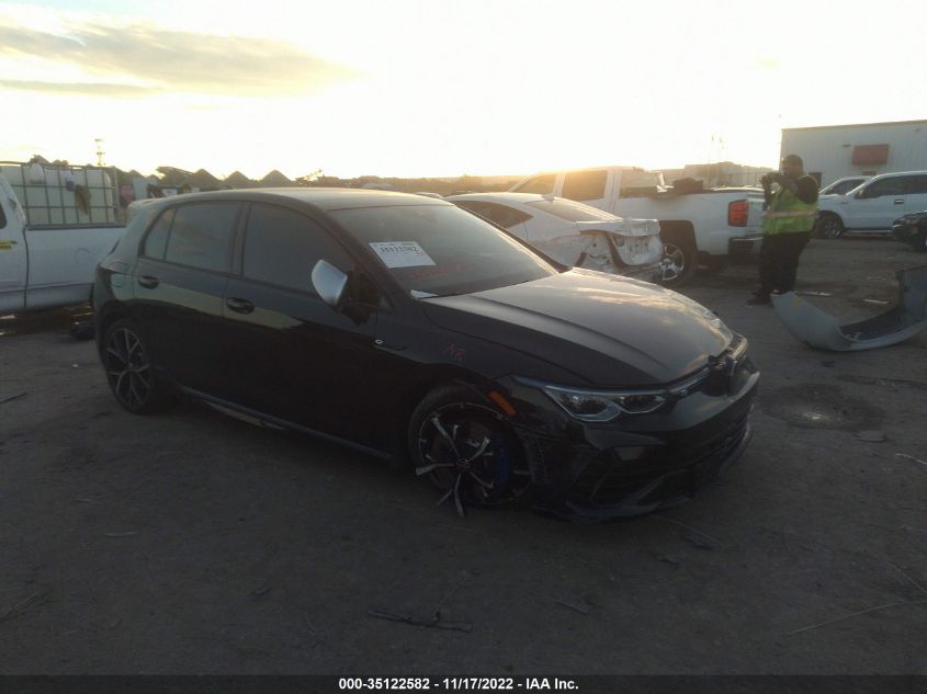 2022 VOLKSWAGEN GOLF R VIN: WVWFB7CD3NW135487
