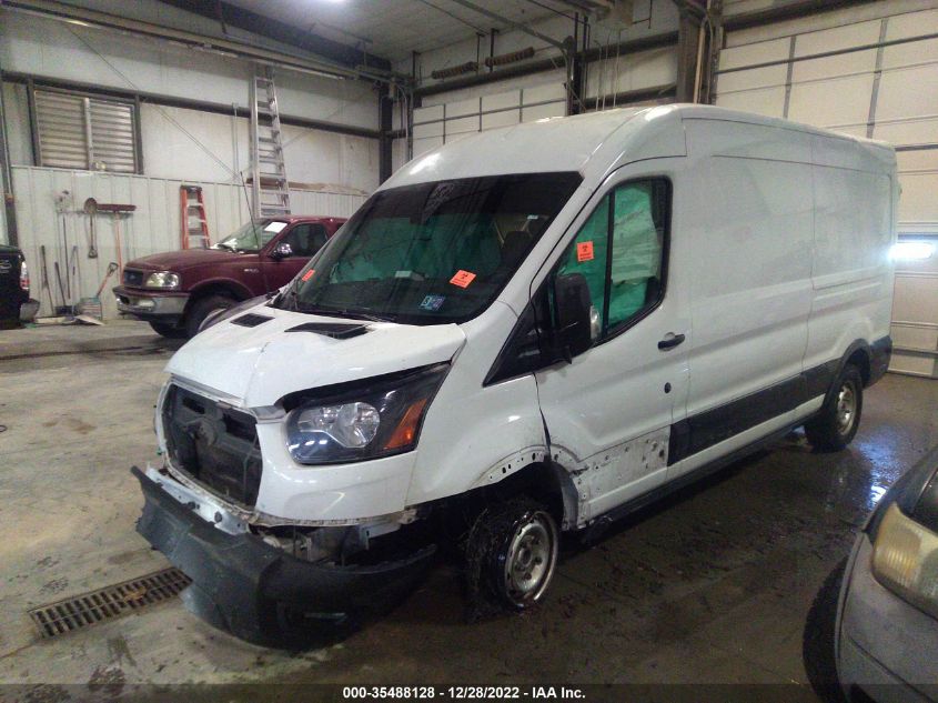 2022 FORD TRANSIT CARGO VAN VIN: 1FTBR1C8xNKA11816