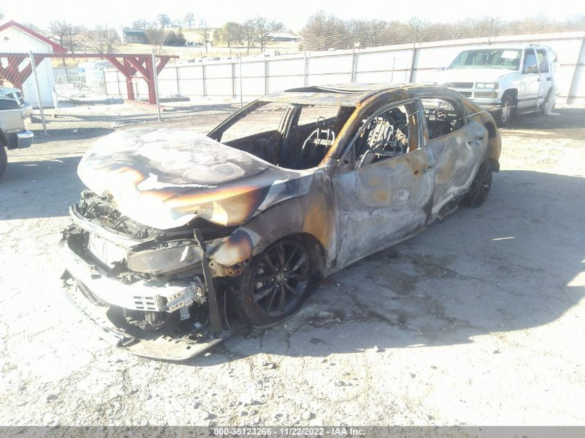 2021 HONDA CIVIC HATCHBACK EX VIN: SHHFK7H62MU208599