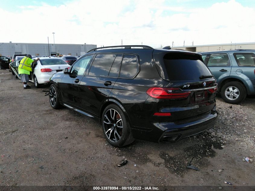 2022 BMW X7 XDRIVE40I VIN: 5UXCW2C01N9J24167