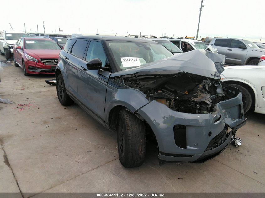 2022 LAND ROVER RANGE ROVER EVOQUE S VIN: SALZJ2FX7NH166005