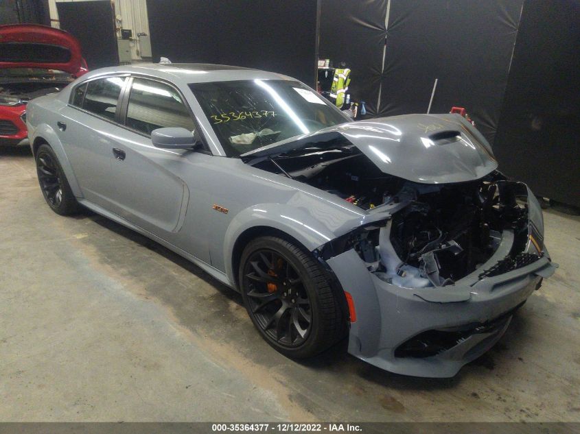 2022 DODGE CHARGER SCAT PACK WIDEBODY VIN: 2C3CDXGJ9NH101120