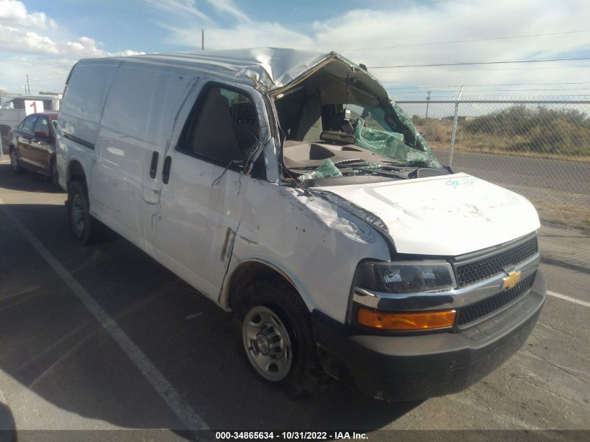2020 CHEVROLET EXPRESS CARGO VAN VIN: 1GCWGAFG3L1252873