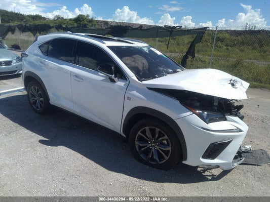 2021 LEXUS NX NX 300 F SPORT VIN: JTJSARBZ2M5025753