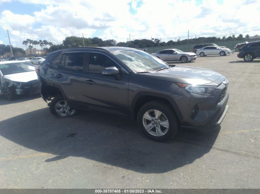 2021 TOYOTA RAV4 XLE VIN: 2T3W1RFV3MW108791