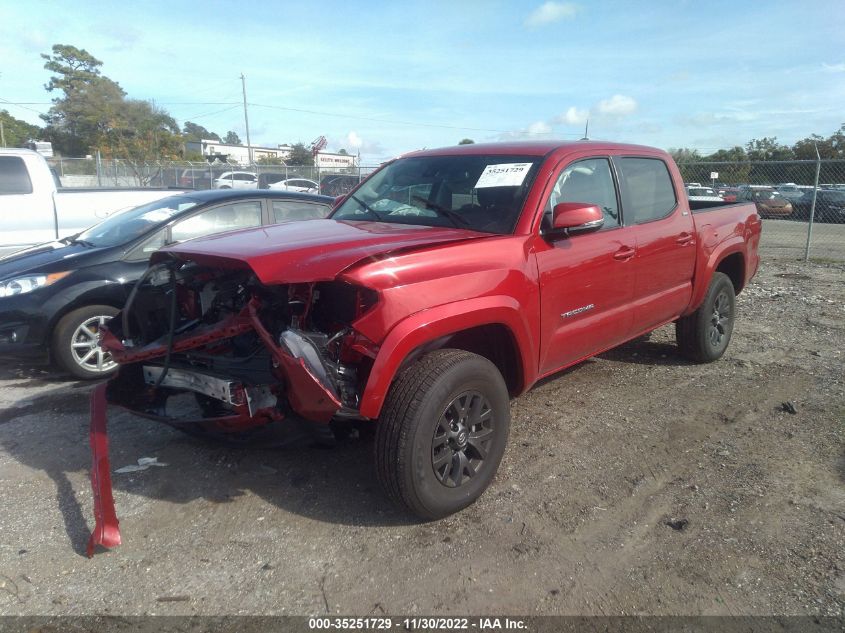 2022 TOYOTA TACOMA 4WD SR/SR5/TRD SPORT VIN: 3TMCZ5AN5NM517423
