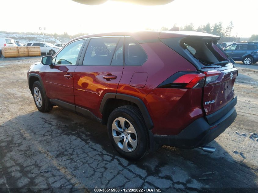 2022 TOYOTA RAV4 LE VIN: 2T3F1RFV2NW283664