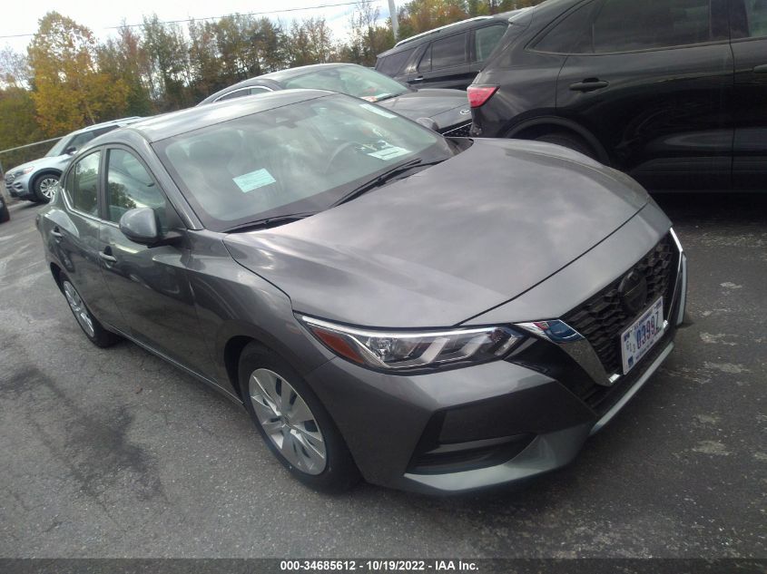 2022 NISSAN SENTRA S VIN: 3N1AB8BV9NY288669