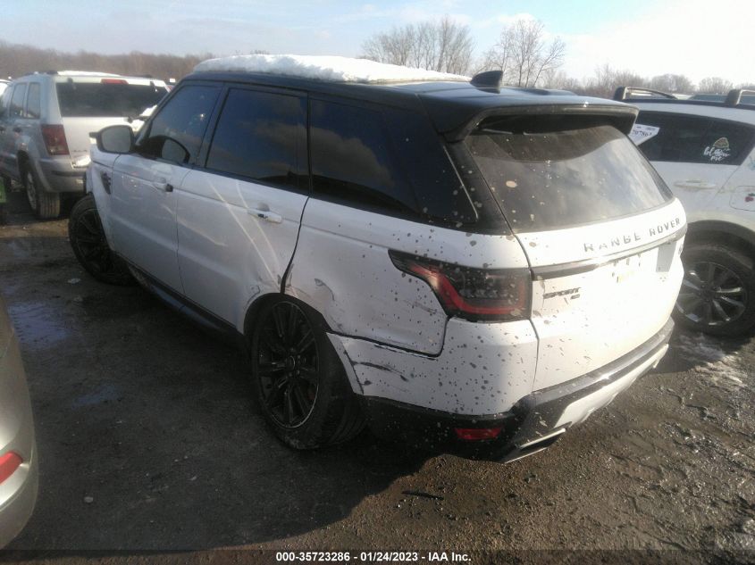 2022 LAND ROVER RANGE ROVER SPORT HSE SILVER EDITION VIN: SALWR2SU5NA202550