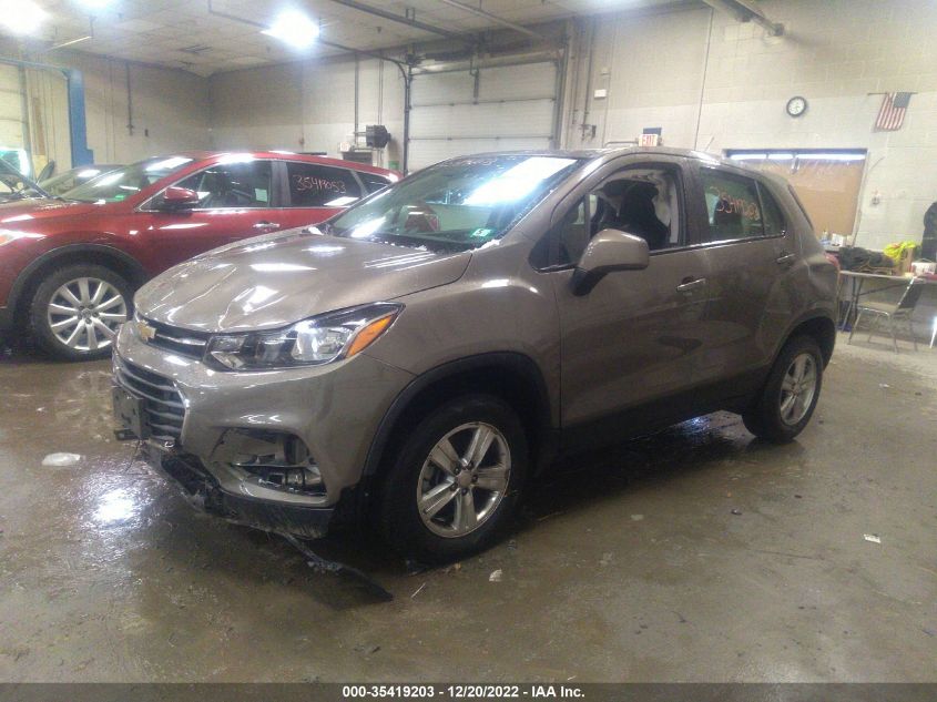 2021 CHEVROLET TRAX LS VIN: KL7CJNSM4MB375307