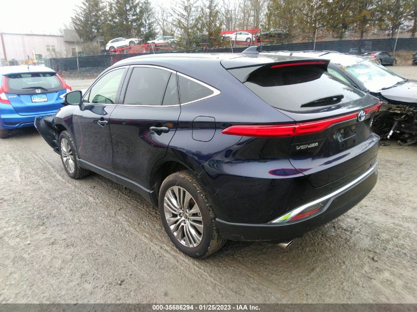 2022 TOYOTA VENZA LE/XLE/LIMITED VIN: JTEAAAAH2NJ087182